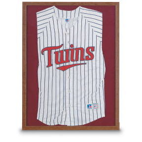 Memorabilia Display Case for Sports, Medals, Ribbons, 15 x 20 x 1 inch, Oak Wood Frame