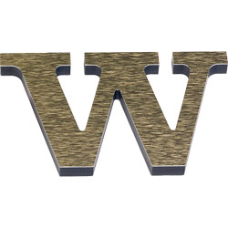 Metal Laminate on Acrylic Letters
