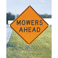 Dicke Safety In-Ground Stand For Roll-Up Signs