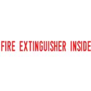 Fire Extinguisher Inside Sticker