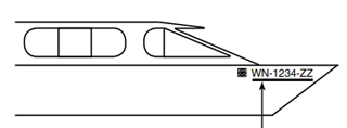 placement of washington boat numbers