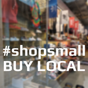 Shop Small Buy Local Window Decal