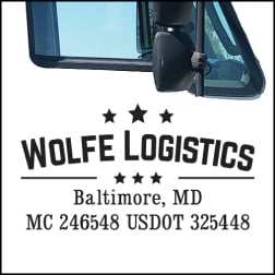 Truck Door Decals