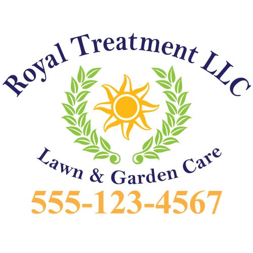 Landscaper Truck Door Decals Heraldry Design