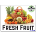 Fresh Fruit Produce Yard Signs | Visible Double Sided