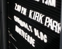 ruined letter board