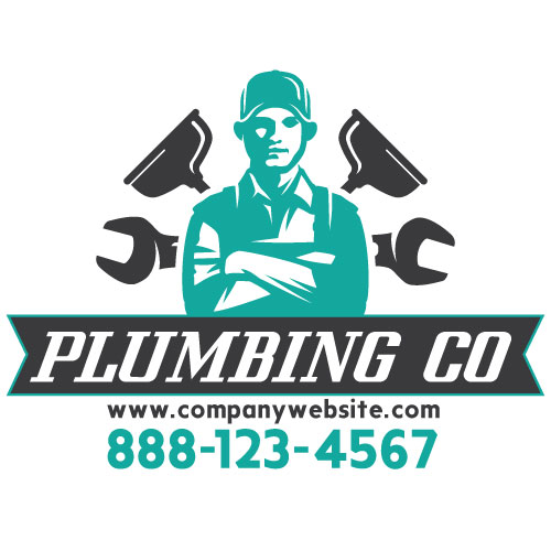 Plumbing Truck Door Decals Banner Design