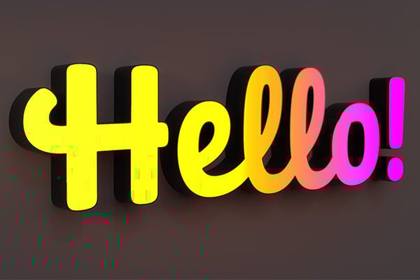 Illuminated Sign Letters