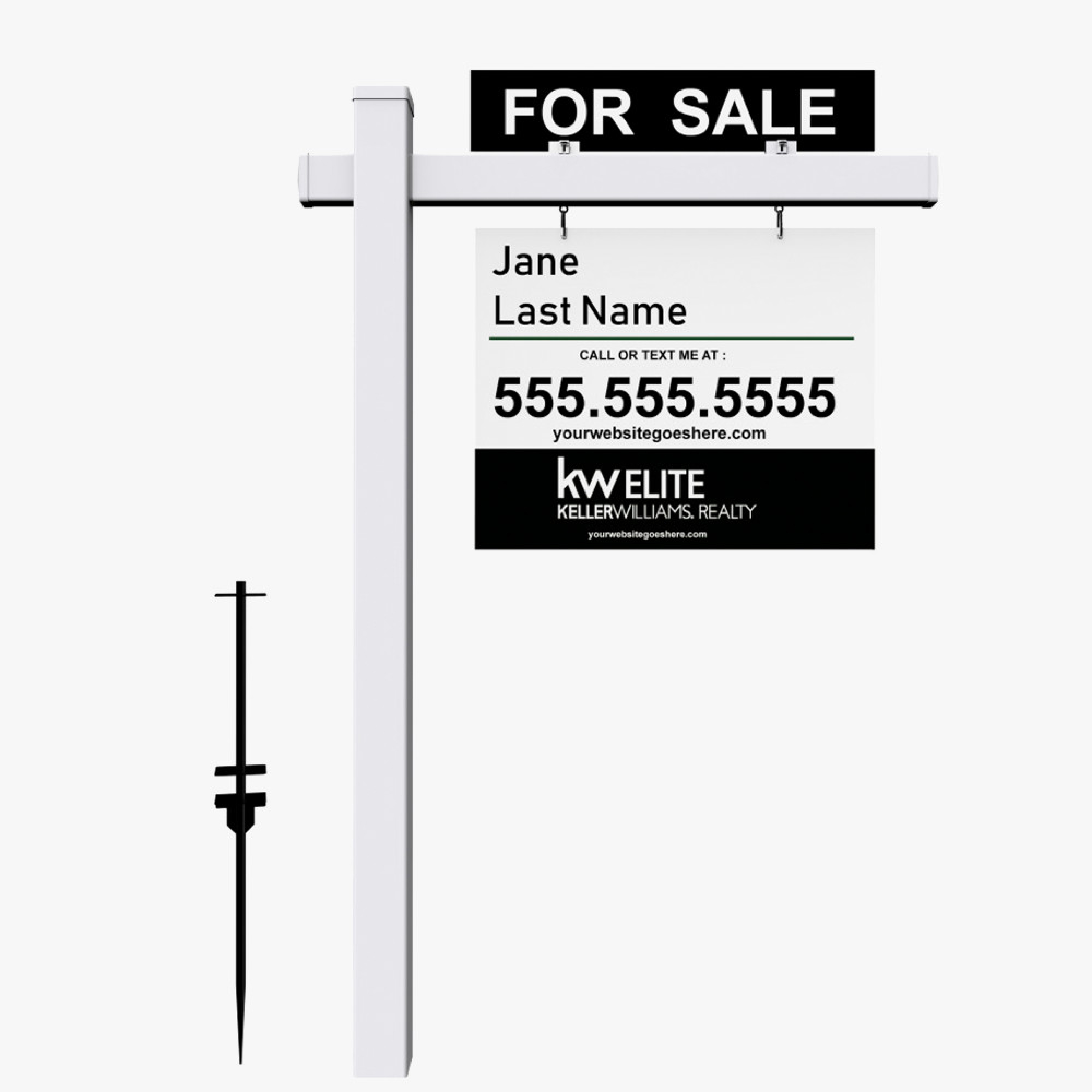 Real Estate Post and Panel