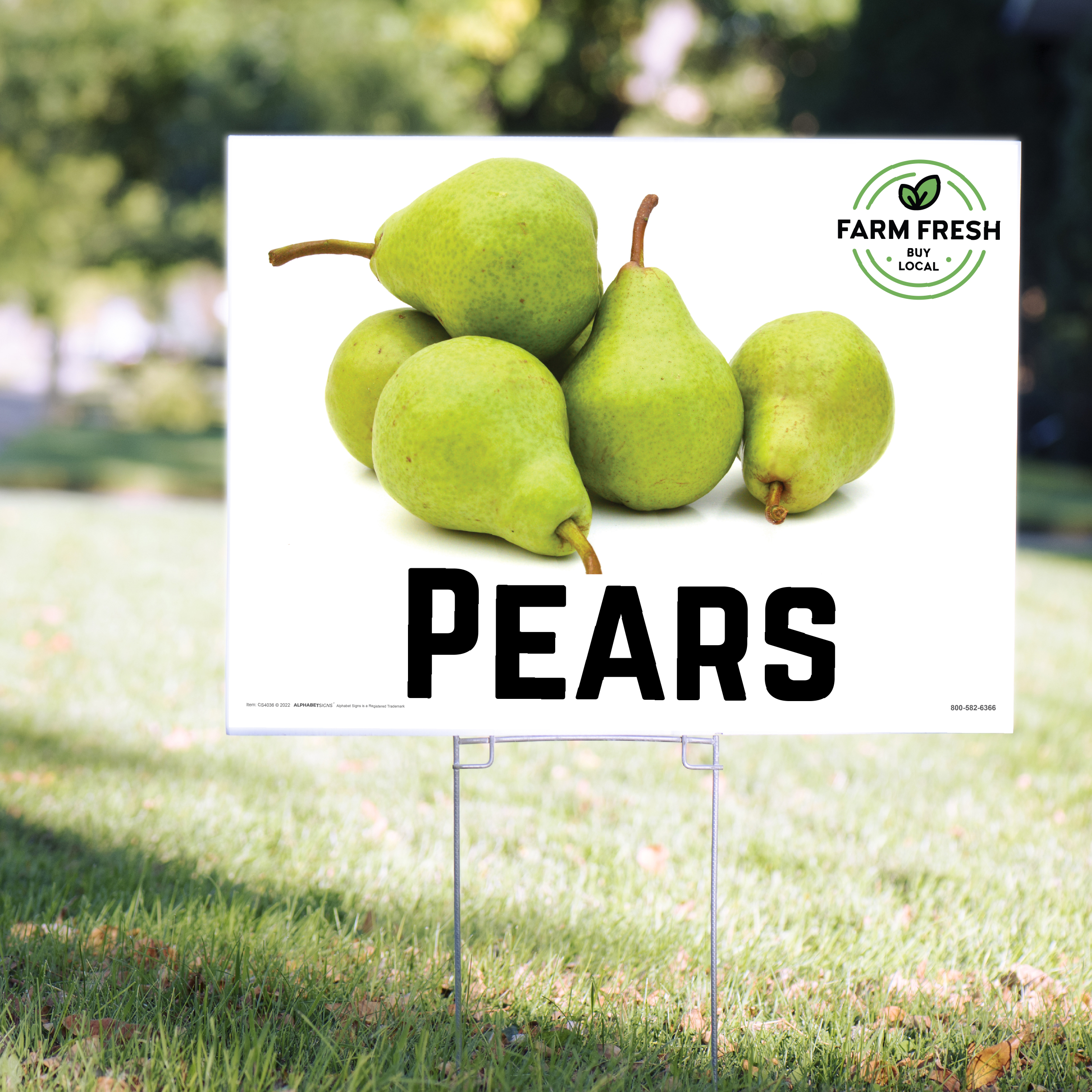 Pear Tree Sign Pears Yard Signs