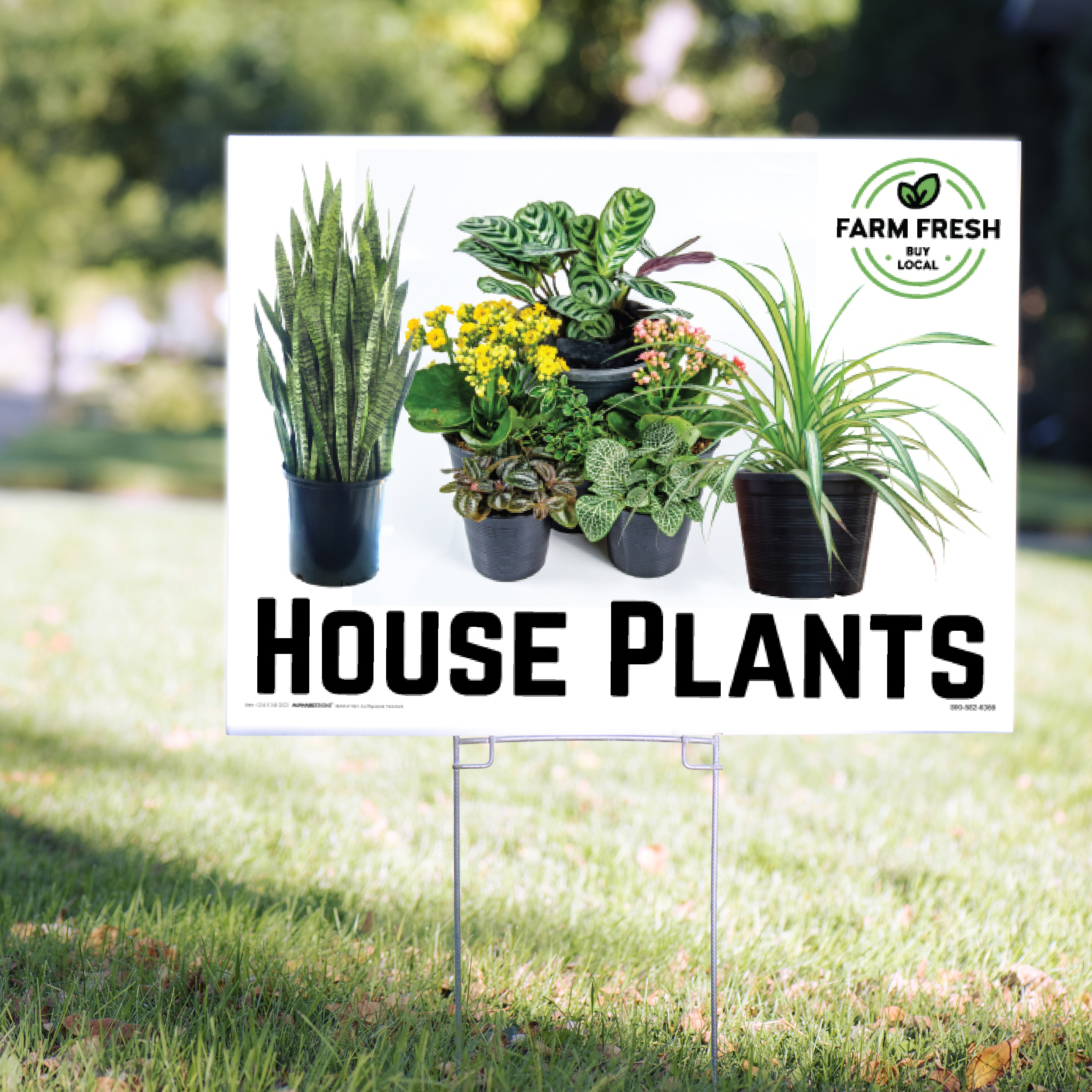 House Plants Yard Signs
