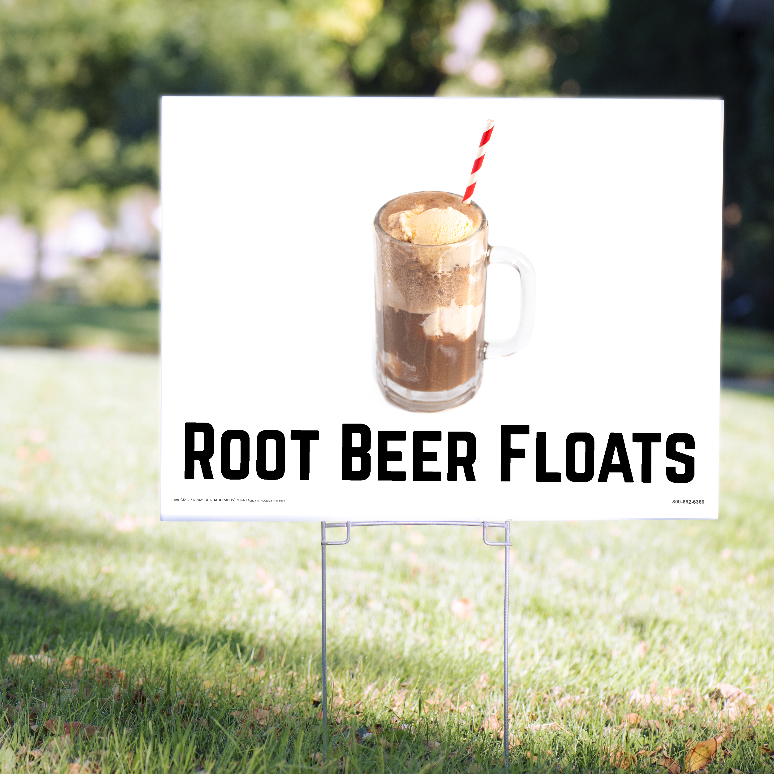 Root Beer Float Yard Signs