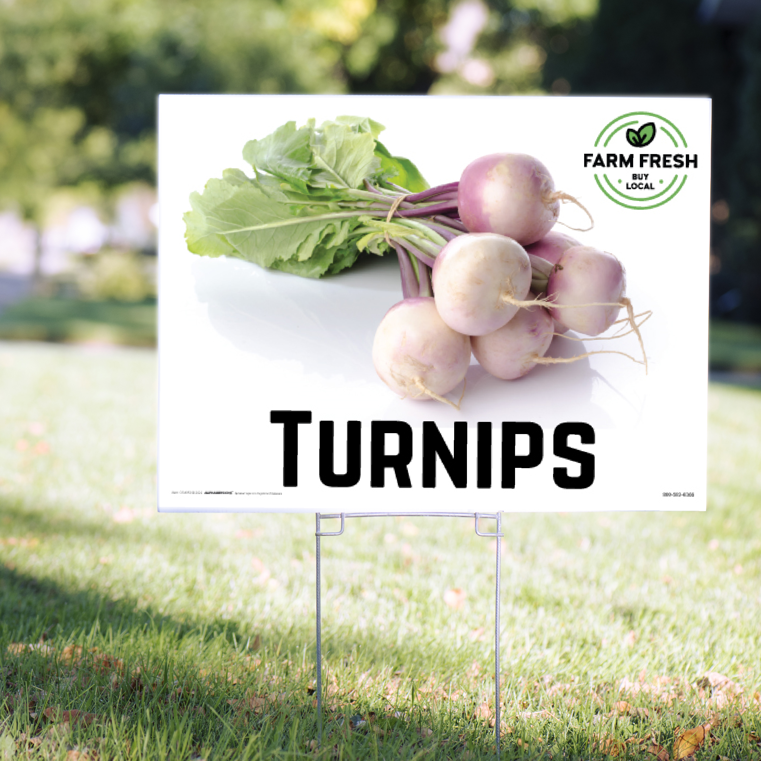 Turnips Yard Signs