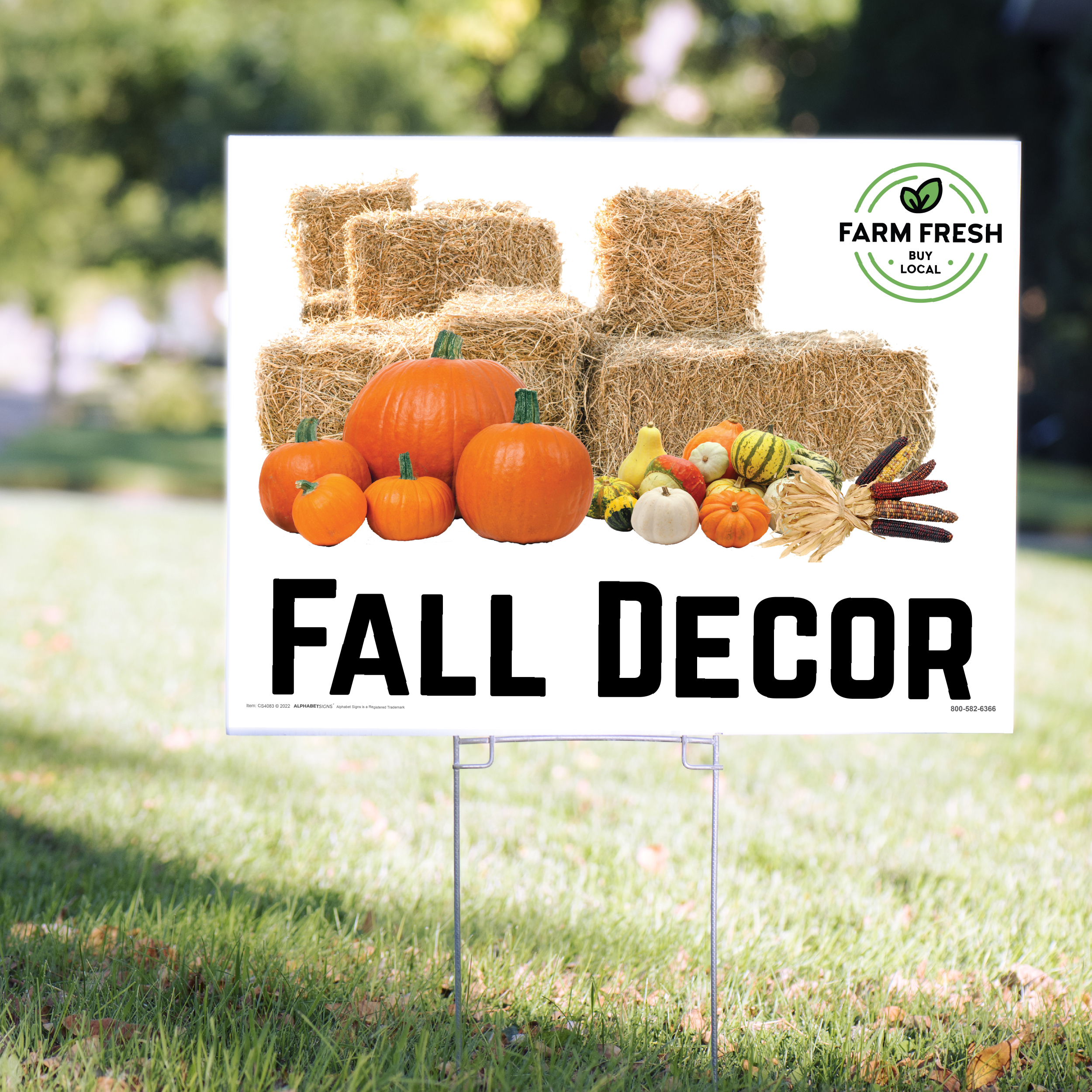 Fall Decor Yard Signs