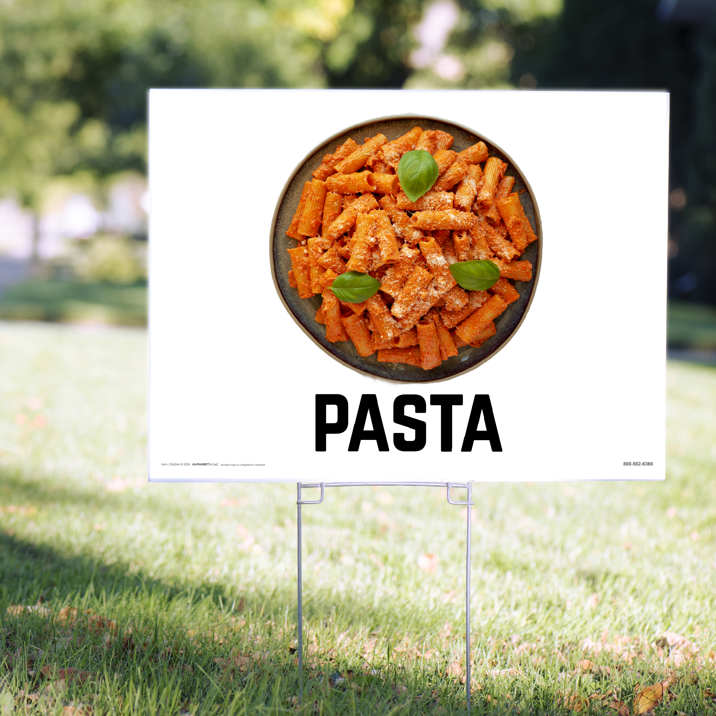 Pasta Yard Signs