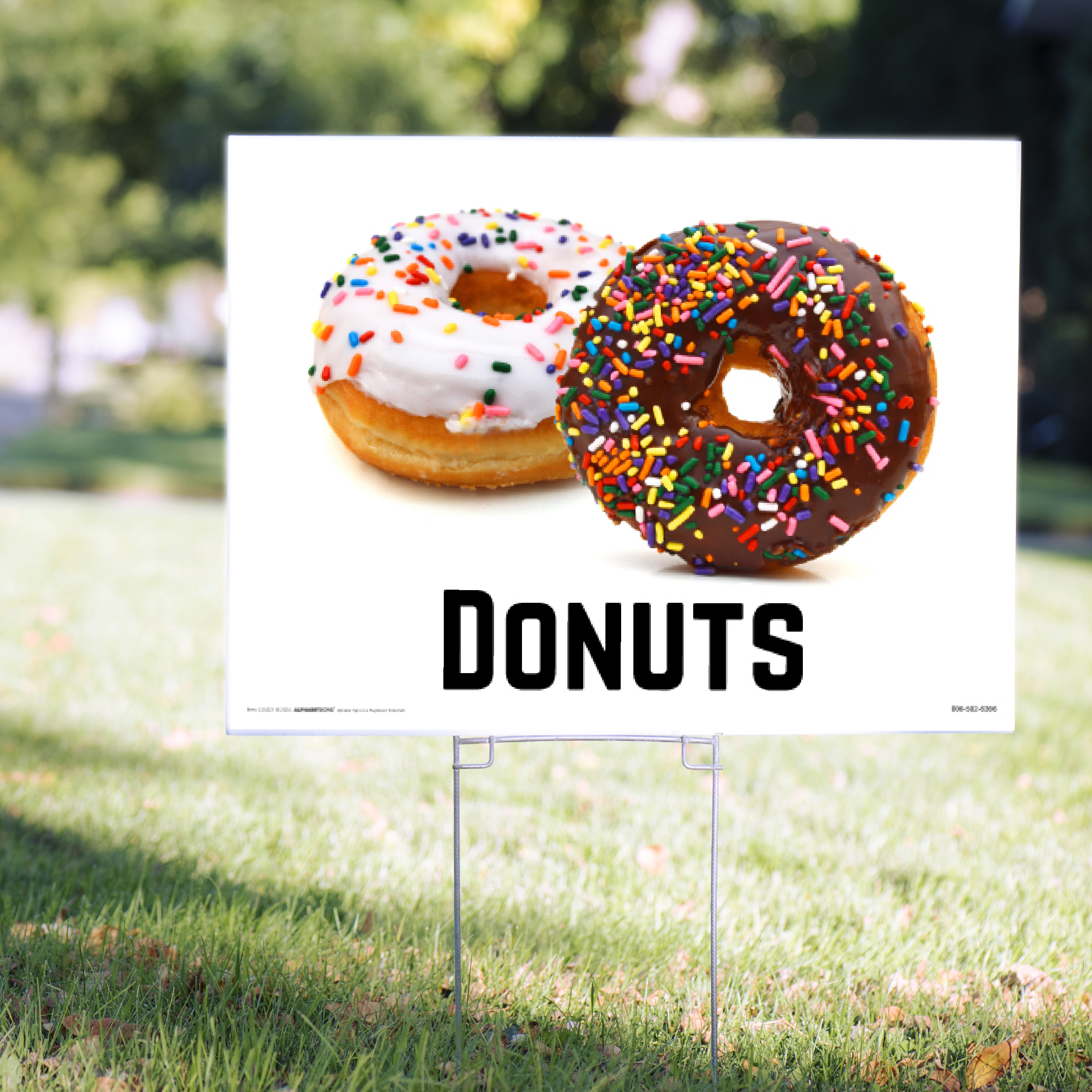 Springfield Donuts Sign Donuts Yard Signs